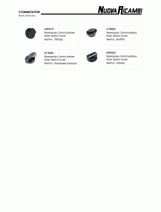 Специфікація Main Switches 05