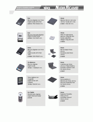 Специфікація Scales and measuring tools
