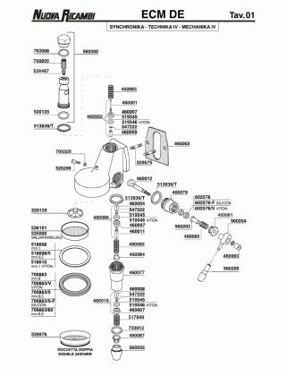 Специфікація ECM DE 01
