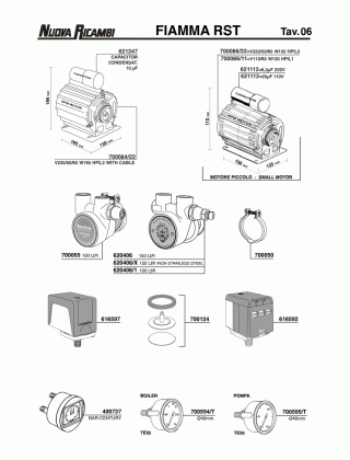 Специфікація Fiamma RST 06