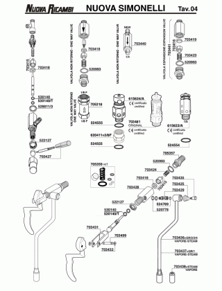 Специфікація Nuova Simonelli 04