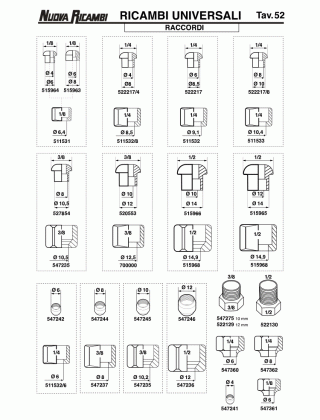 Специфікація Fittings 01