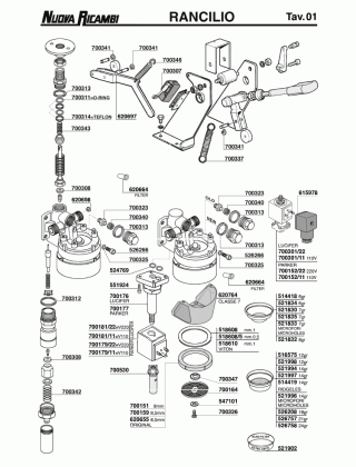 Специфікація Rancilio 01