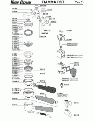Специфікація Fiamma RST 01