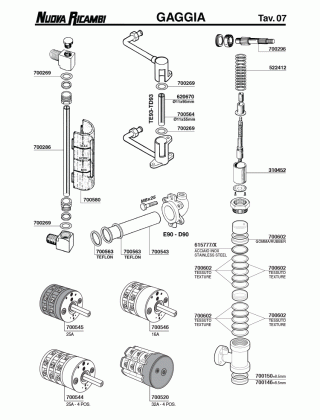 Специфікація Gaggia 07