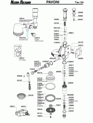 Специфікація La Pavoni 04