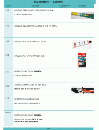 Специфікація Refrigerazione 101
