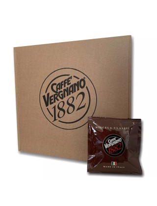 Кофе в чалде Caffe Vergnano 1882 Classica Strong, 1 шт., 44 мм.